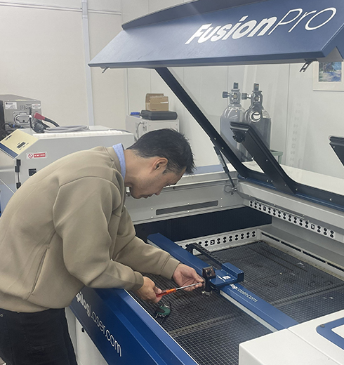技術サポート・加工テスト
