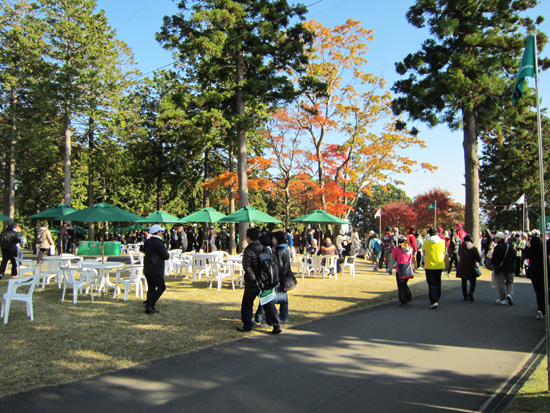 ゴルフ大会風景